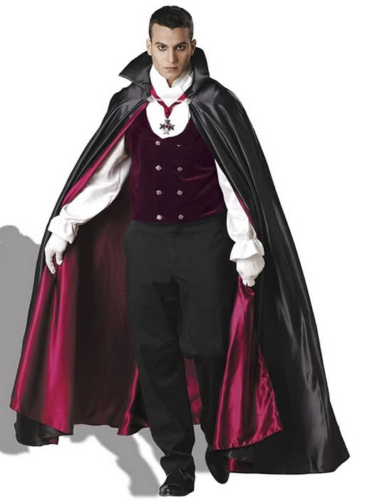 Men Cosplay Vampire Costumes for halloween Party Cloak Fancy Uniform