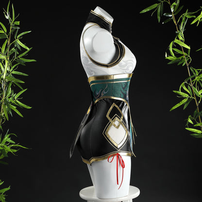 Naraka: Bladepoint Feria Shen X Overwatch DVA Fullset Cosplay Costumes