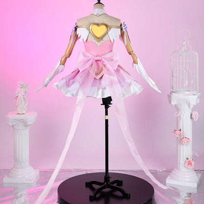 Overwatch 2 Magical Girl Juno Dress Full Set Cosplay Costumes