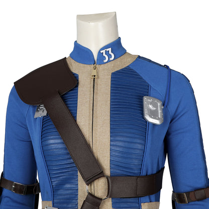 Fallout Vault Season 1 Lucy #33 Female Uniform Full Set Cosplay Costumes