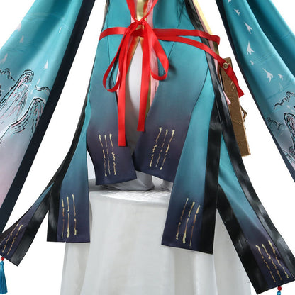 Game Wuthering Waves Zhezhi Full Set Outfit Cosplay Costumes
