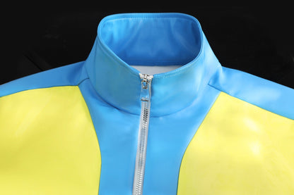 Game Dispatch Waterboy Leather Jumpsuit Fullset Cosplay Costumes