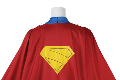 Superman 2025 Legacy Supergirl Jumpsuit with Cloak Cosplay Costumes
