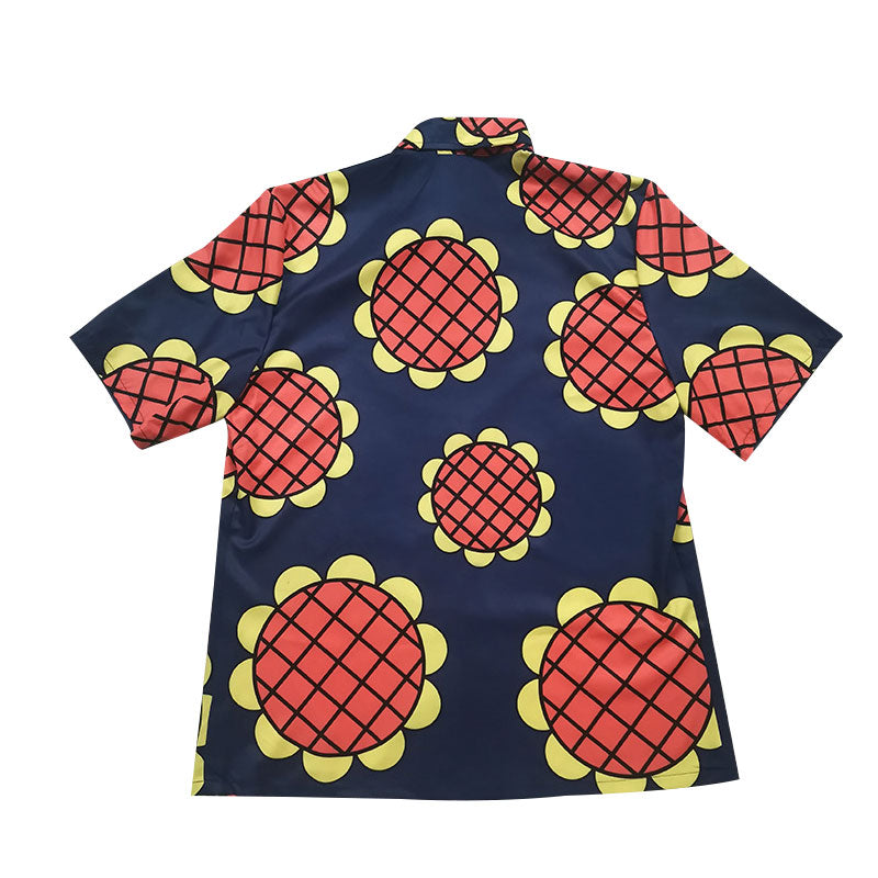 One Piece Monkey D. Luffy Sunflower Shirt Cosplay Costumes