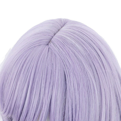 Genshin Impact QiQi Purple Braid Cosplay Wigs