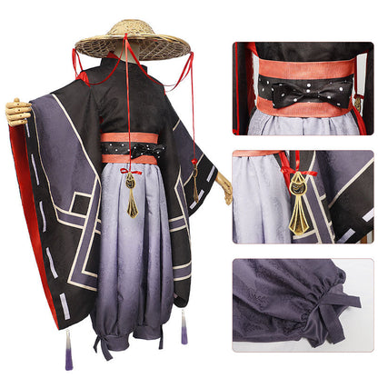 Genshin Impact Five Kase Scaramouche Cosplay Costumes