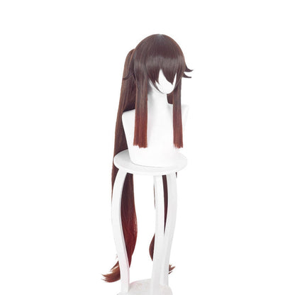 Genshin Impact Hu Tao Dark brown Long Cosplay Wig