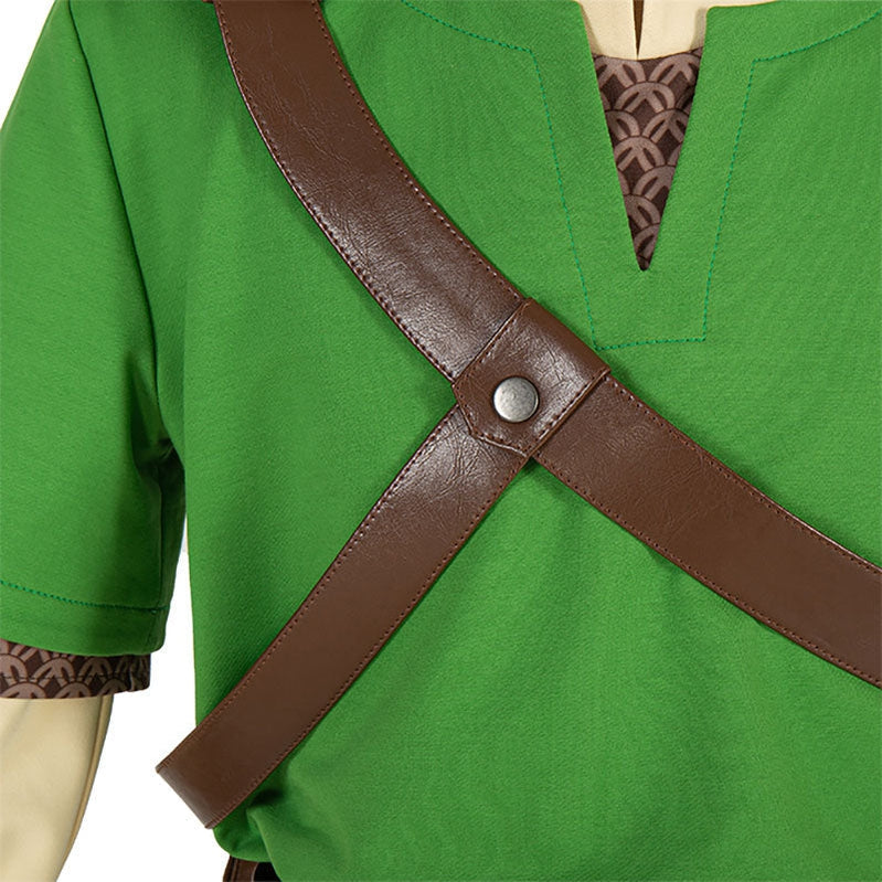 The Legend of Zelda: Skyward Sword Link Fullsuit Cosplay Costumes