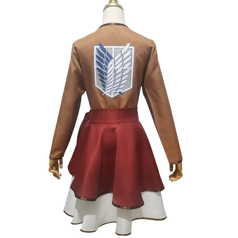 Attack on Titan Levi Ackerman Survey Corps Lolita Kimono Cosplay Costumes