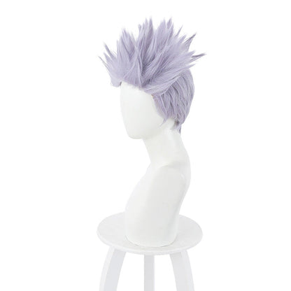 Jujutsu Kaisen Satoru Gojo Short Purple Cosplay Wigs
