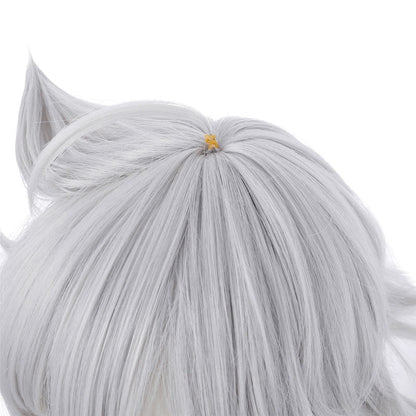 Genshin Impact Razor Silver Gray Cosplay Wigs