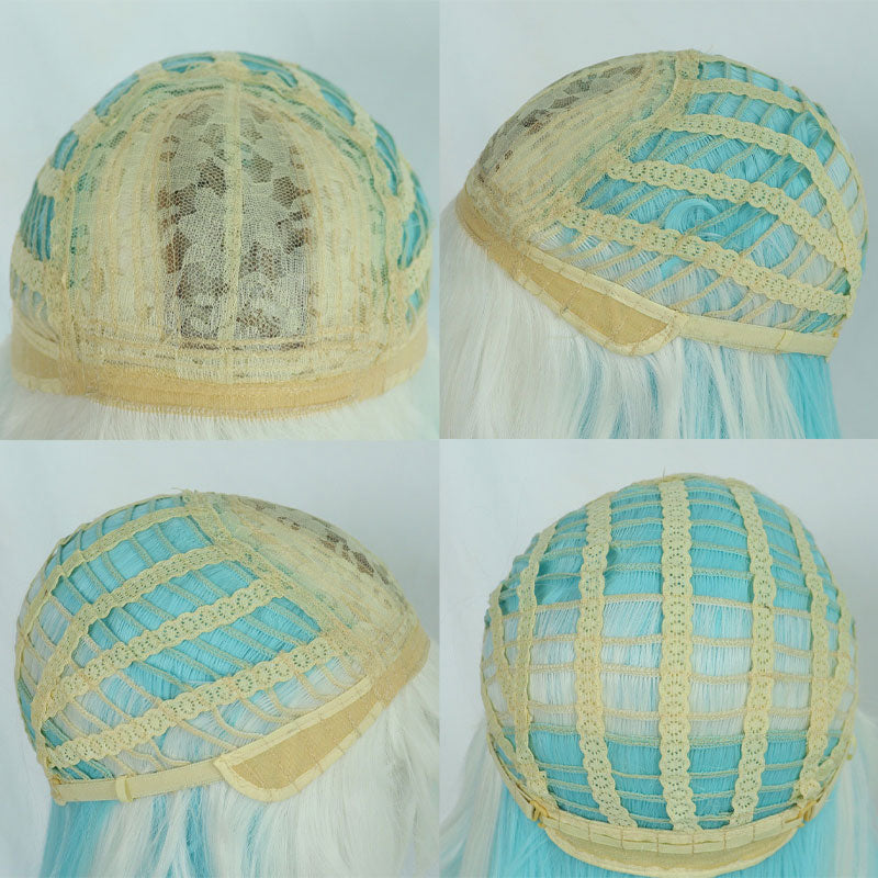 Genshin Impact Focalors Cosplay Wig