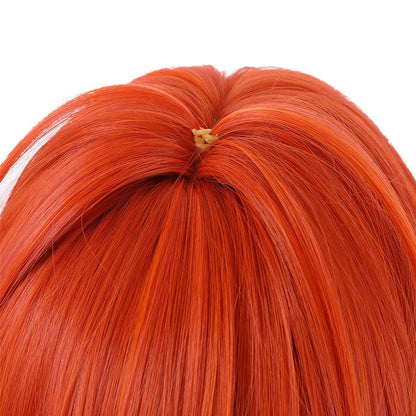 Genshin Impact Diluc Ragnvindr Orange Cosplay Wig