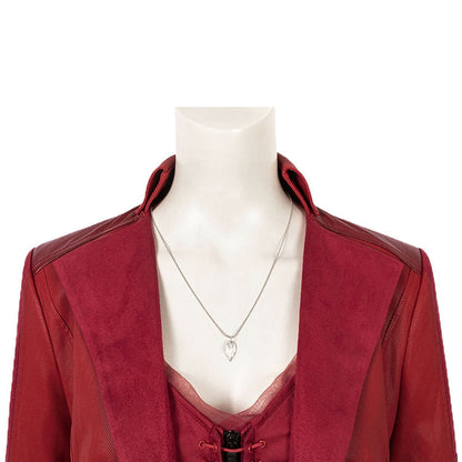 Captain America Civil War Scarlet Witch Wanda Maximoff Cosplay Costume