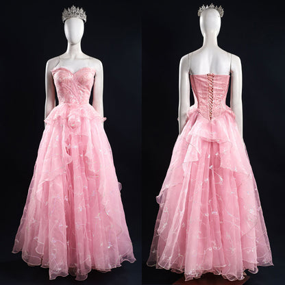Wicked 2024 Glinda Cosplay Costumes