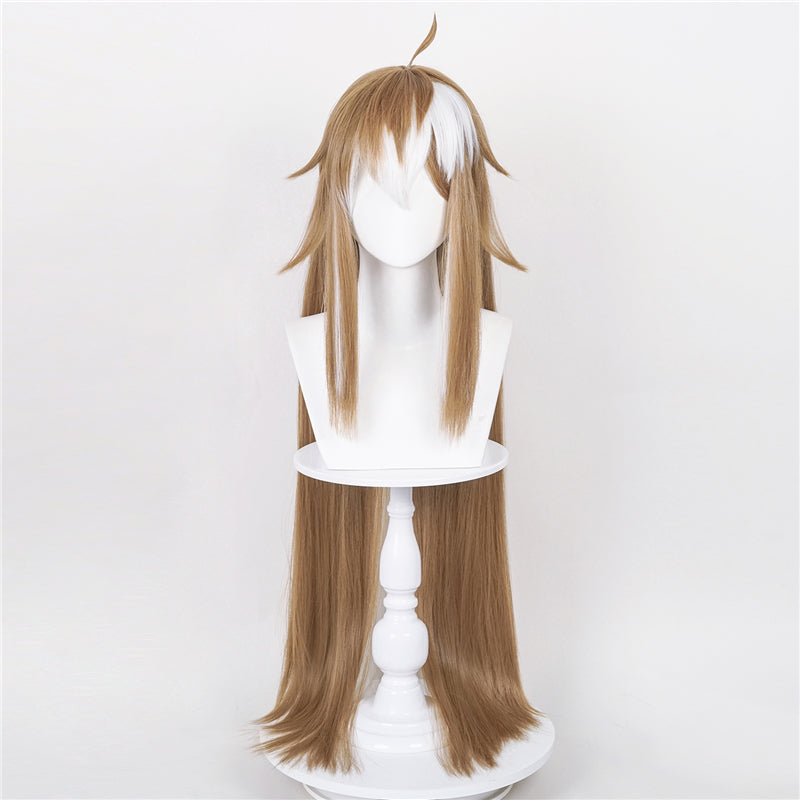Genshin Impact Miss Hina Inugami Cosplay Wigs With Props