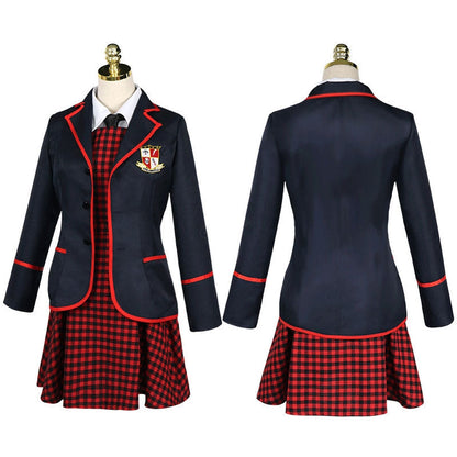 The Umbrella Academy Female JK School Uniform Cosplay Costumes