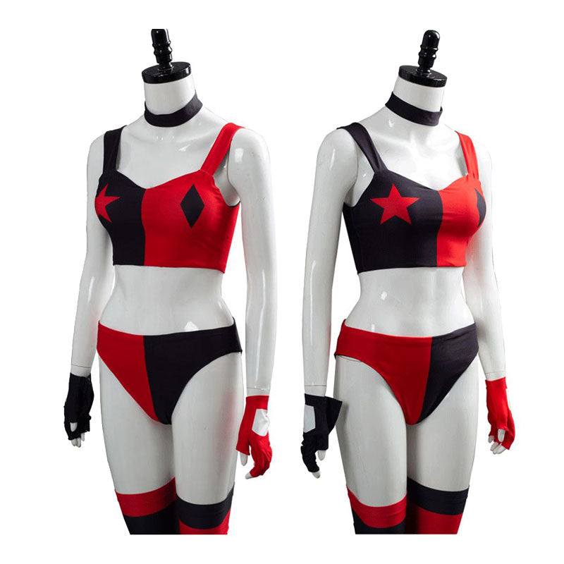 The Suicide Squad Harley Quinn Outfits Cosplay Costumes