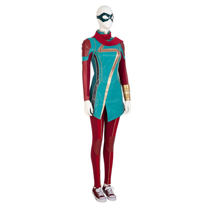 Ms. Marvel Kamala Khan Fullsuit Halloween Cosplay Costumes