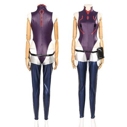 Cyberpunk: Edgerunners Lucyna Kushinada Purple Cosplay Costumes