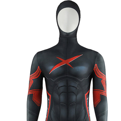 Earth-27 Red X Jumpsuit Cosplay Costumes