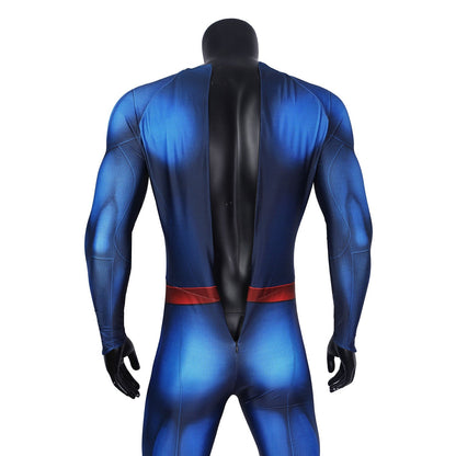 Superman and Lois Clark Kent Male Jumpsuit Cosplay Costumes