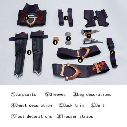 Game LOL Briar Full Set Role Cosplay Costumes