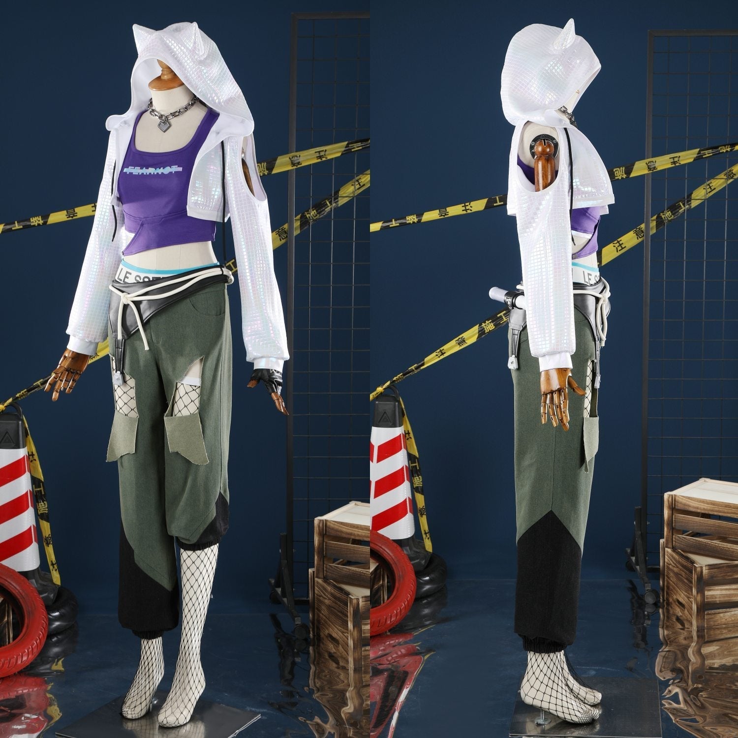 Game Overwatch 2 Ashe Female Full Set Outfit Cosplay Costumes