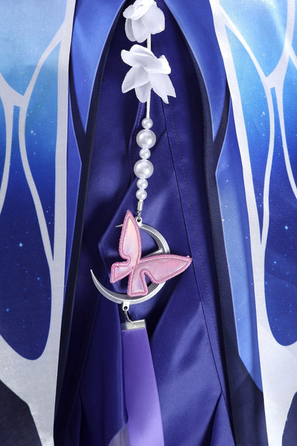 Honkai: Star Rail Castorice Skin Butterfly Suit Cosplay Costumes