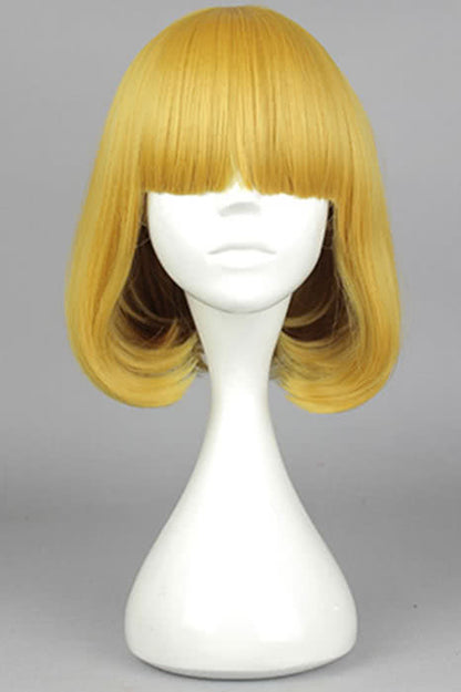 35cm  Golden Yellow Prison School Midorikawa Hana Cosplay Wigs