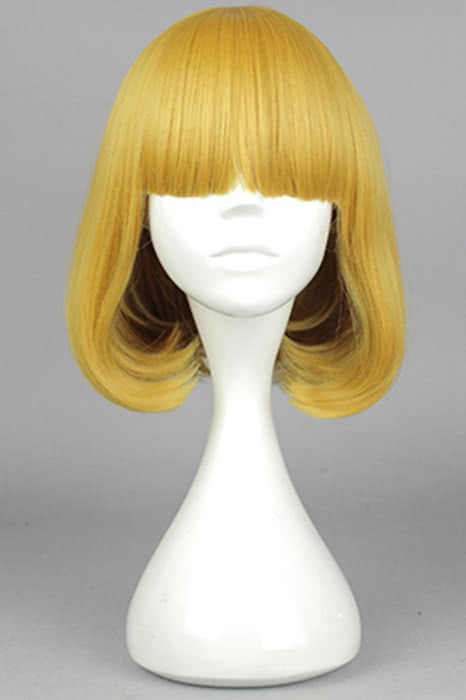 35cm  Golden Yellow Prison School Midorikawa Hana Cosplay Wigs