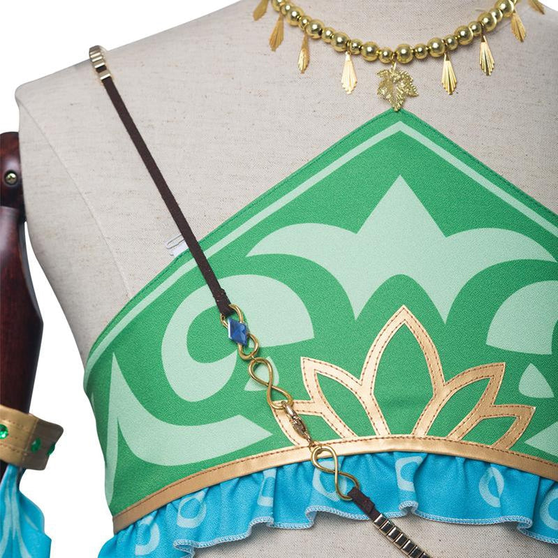 The Legend of Zelda Breath of the Wild Gerudo Link Halloween Cosplay Costumes