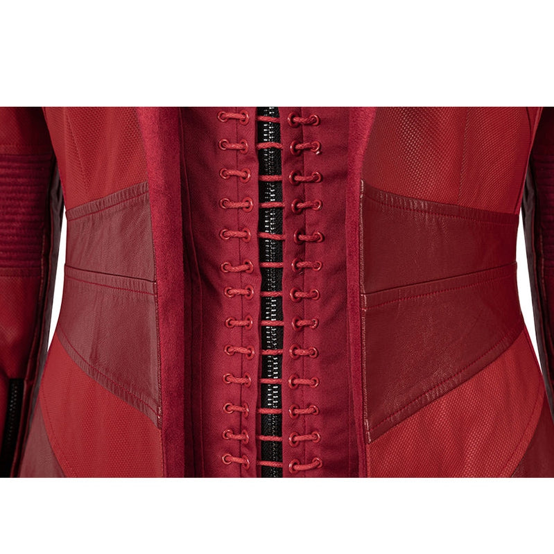 Captain America Civil War Scarlet Witch Wanda Maximoff Cosplay Costume