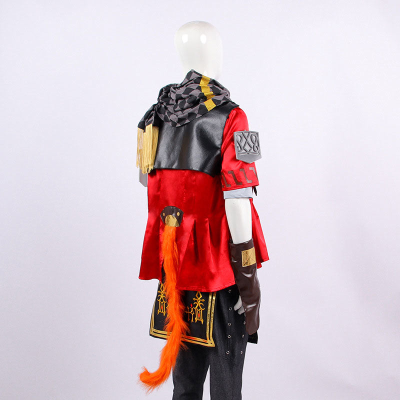 Final Fantasy XIV: Endwalker G¡¯raha Tia Red Cat Cosplay Costume