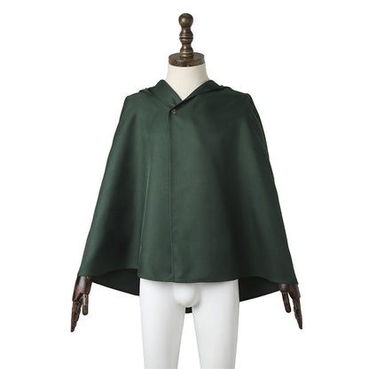 Attack on Titan Eren Jaeger Mikasa Ackerman The Wings Of Freedom Survey Corps Cosplay Cloak