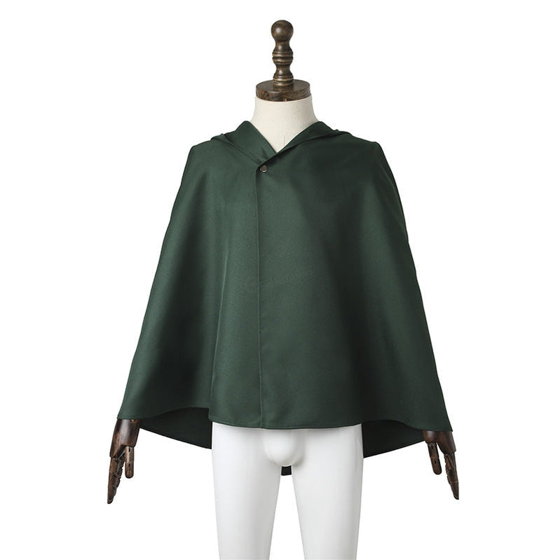 Attack on Titan Eren Jaeger Mikasa Ackerman The Wings Of Freedom Survey Corps Cosplay Cloak