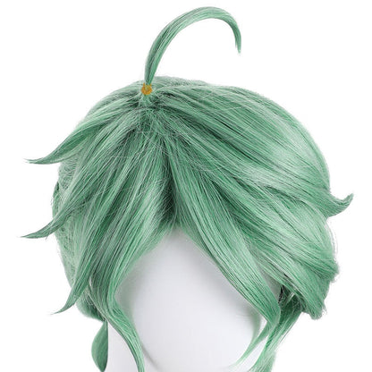 Genshin Impact Baizhu Long Green Cosplay Wigs