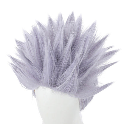 Jujutsu Kaisen Satoru Gojo Short Purple Cosplay Wigs
