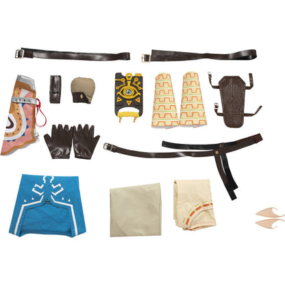 The Legend of Zelda: Breath of the Wild Link Fullset Cosplay Costumes