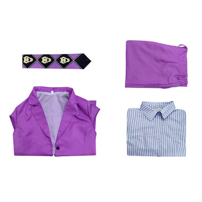 JoJo's Bizarre Adventure Yoshikage Kira Suit Cosplay Costumes