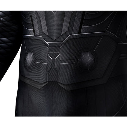 Avengers Infinity War Thor Jumpsuit with Cloak Cosplay Costumes