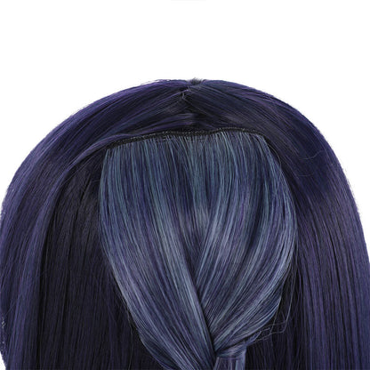 Genshin Impact Yun Jin Long Dark Purple Cosplay Wigs