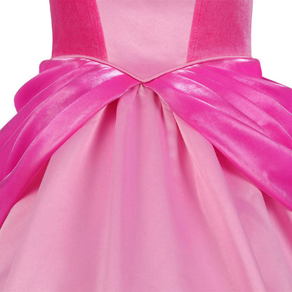 The Super Mario Bros. Movie 2023 Princess Peach Cosplay Costumes