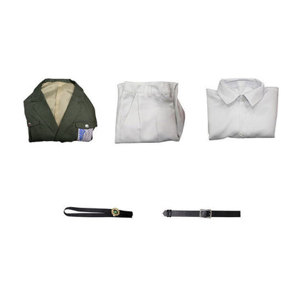 Attack on Titan 4 Season Mikasa Ackerman Survey Corps Uniform Set Cosplay Costume