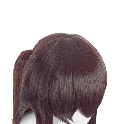 Genshin Impact Hu Tao Dark brown Long Cosplay Wig