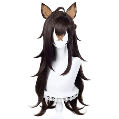 Genshin Impact Dehya Cosplay Wigs With Props