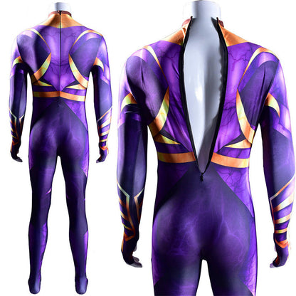 DC Titan Season 3 Koriand'r Starfire Jumpsuit Cosplay Costumes