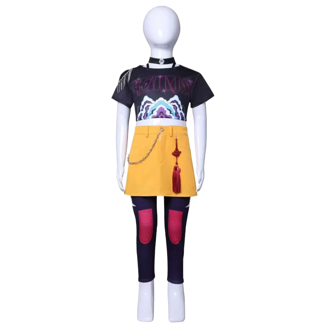 KPop Demon Hunters Mira Outfit Fullset Adult Kids Cosplay Costumes