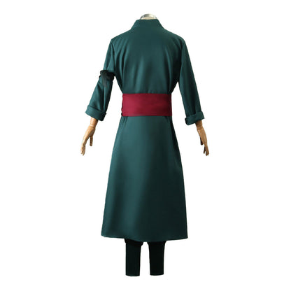 Anime Navigation Wano Country Roronoa Zoro Kimono Cosplay Costumes