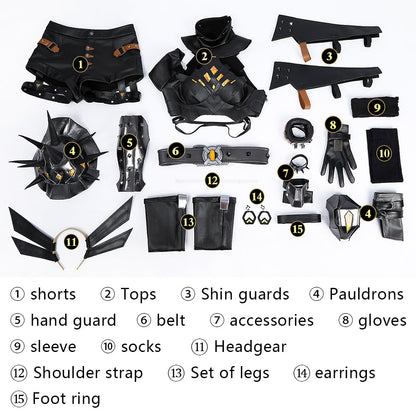 Game Marvel Rivals Magik Top Level Full Set Cosplay Costumes